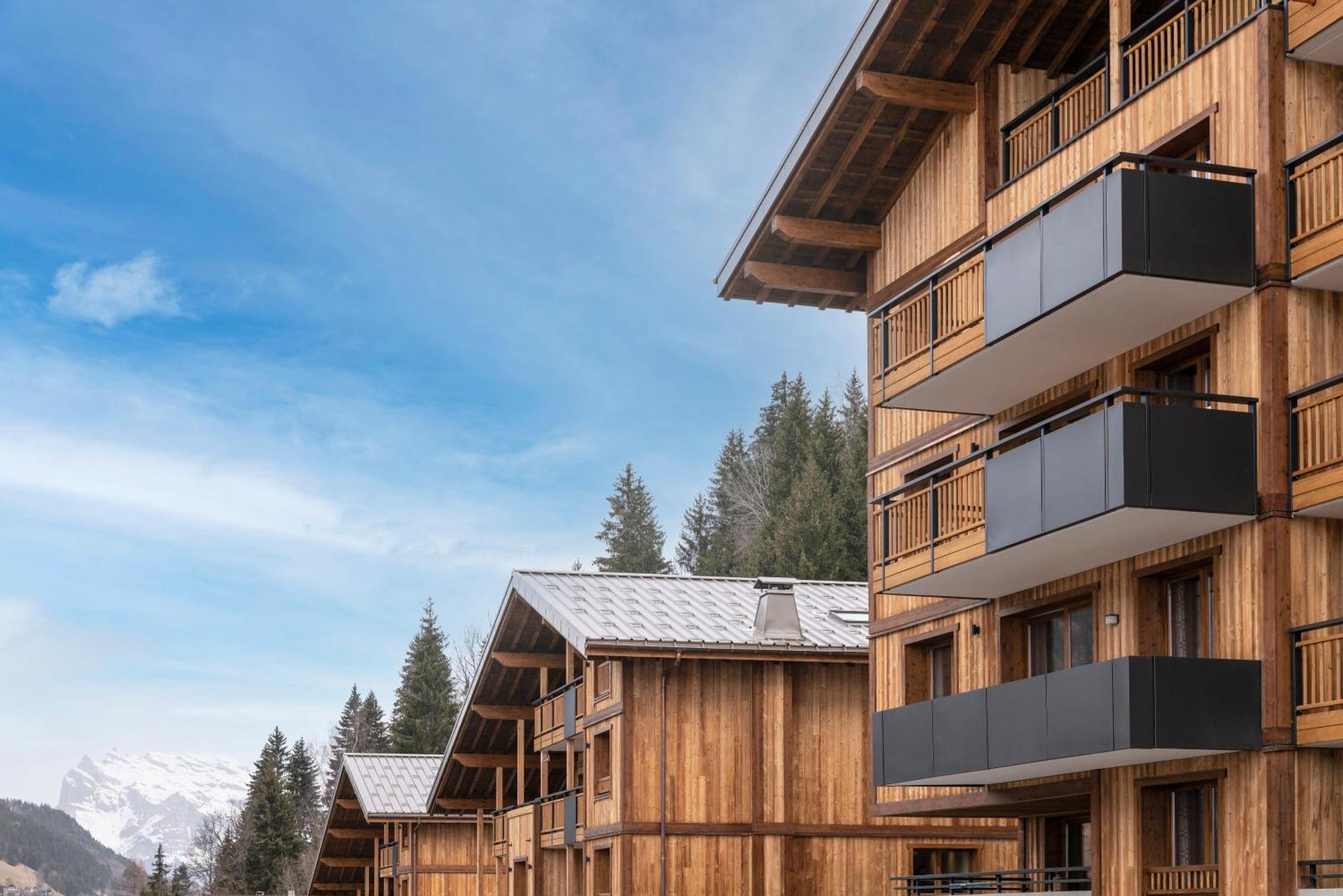 Mgm Hotels & Residences - Residence Chalets Laska 莱孔塔米讷蒙茹瓦 外观 照片